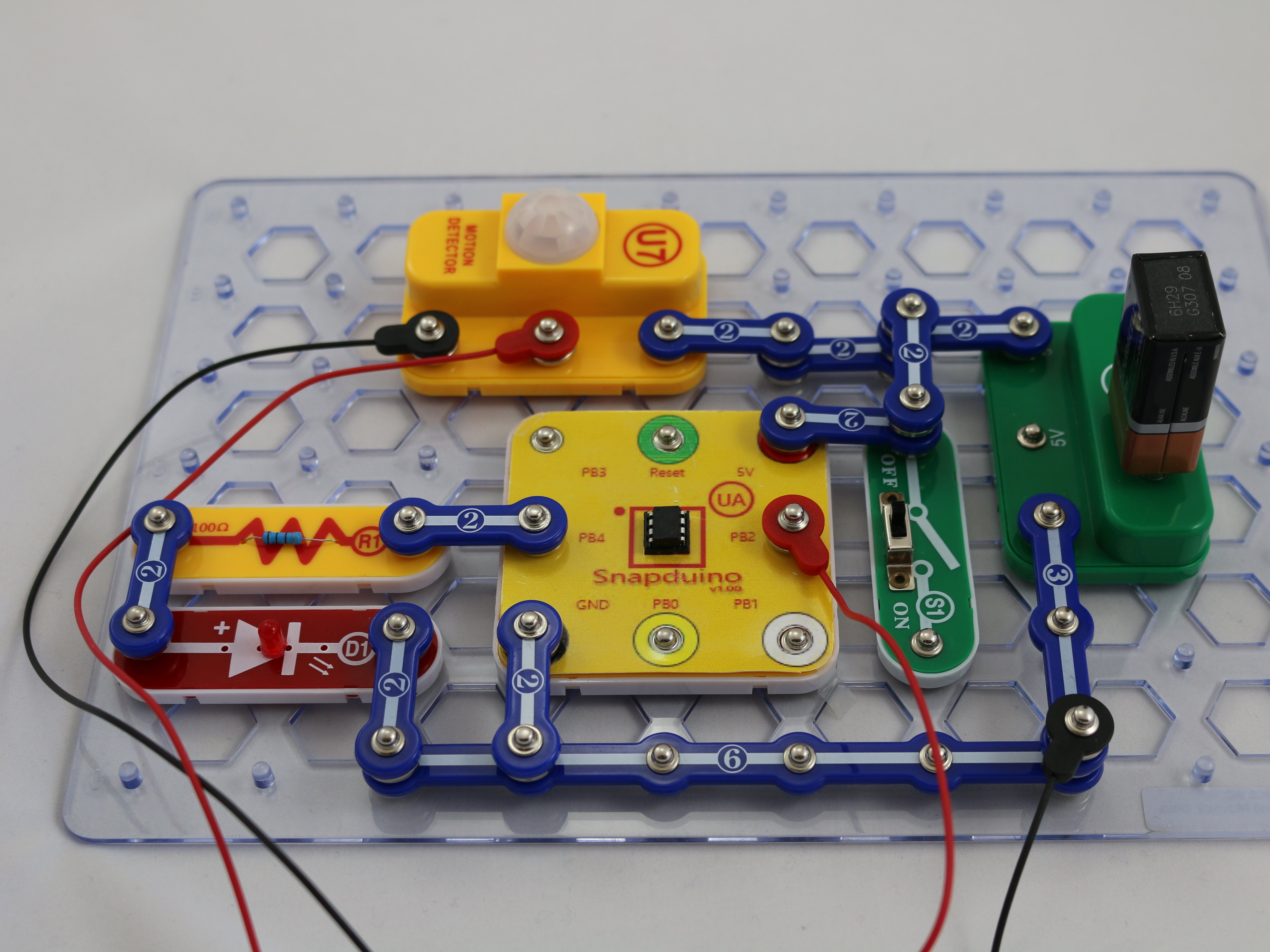 snap circuits motion