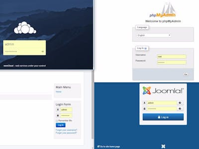 Raspbian with Joomla, Owncloud, SSL aka LAMP + website + NAS