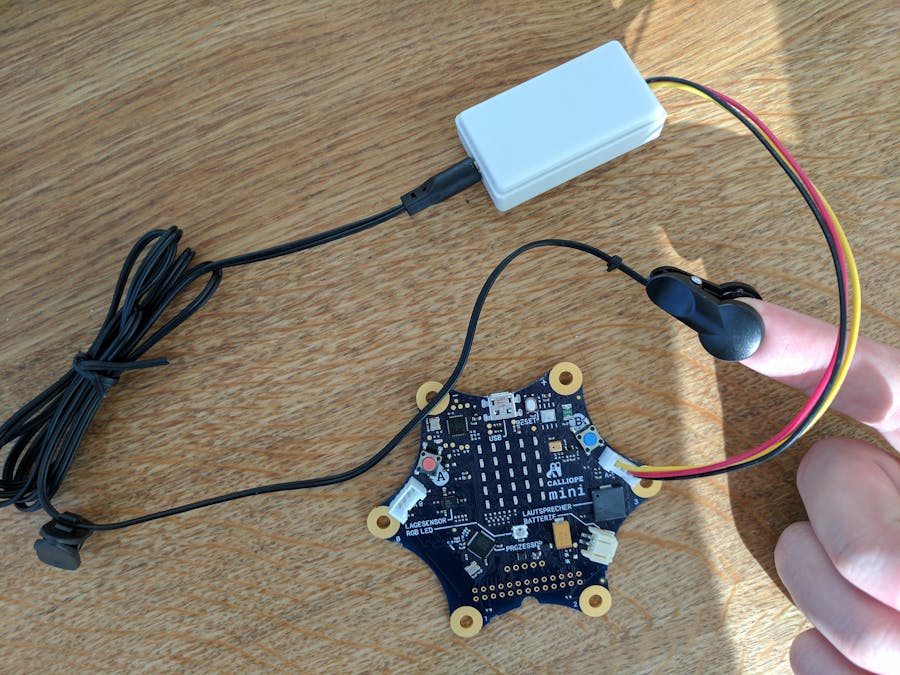 Calliope Heart Rate Sensor