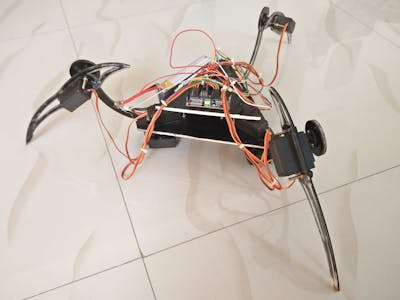 Build A Tripod Using Arduino and Servo Motors