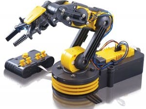 Robot Arm Controlling with JavaScript
