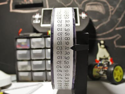 A Weird Arduino Powered Clock