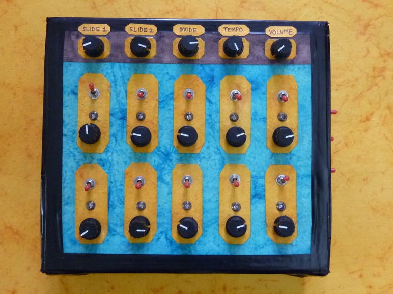 10 Step Analog Sequencer