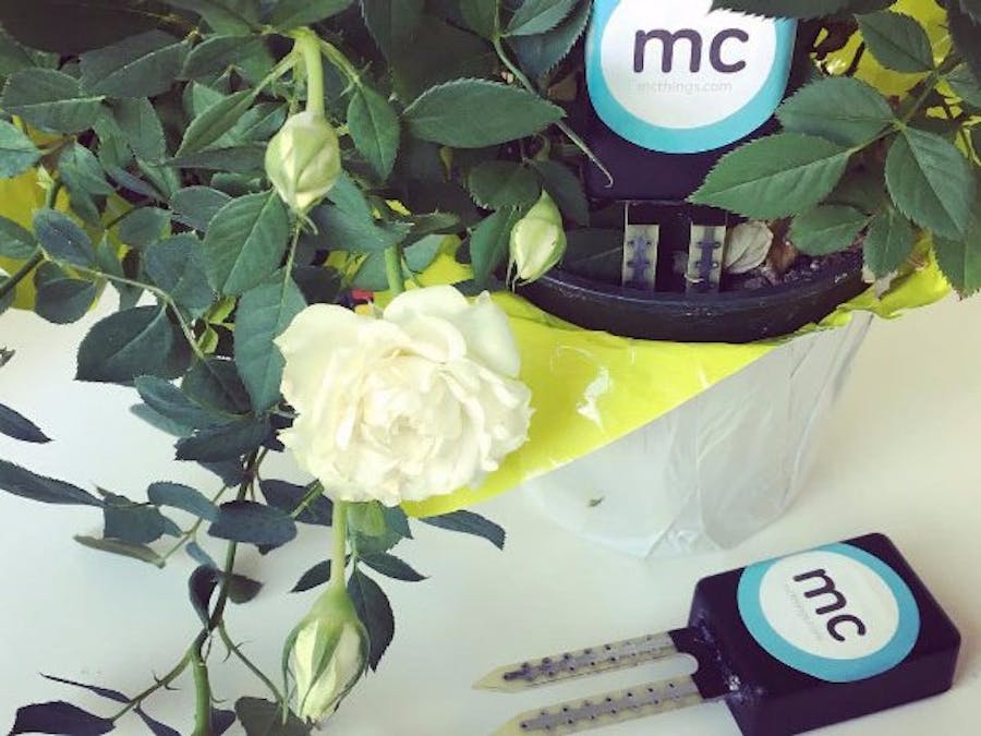 Wireless IoT Soil Moisture Sensor Using mcThings!