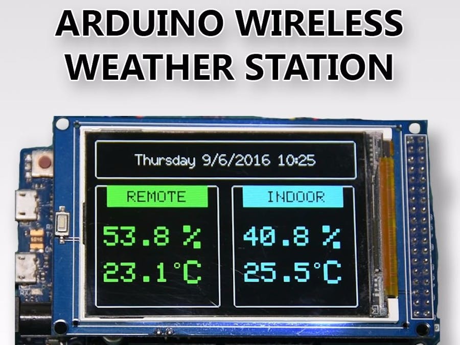 Arduino Wireless Weather Station