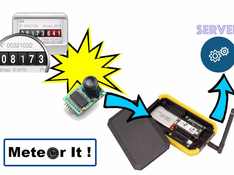 Mete(o)r It! Metering box with ArduCAM, MicroPython, LPWAN