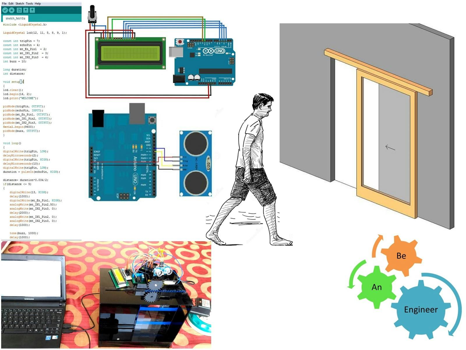 How to make Arduino based Automatic Door Opening - Hackster.io