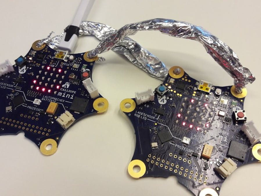 Den Calliope mini Starthilfe geben