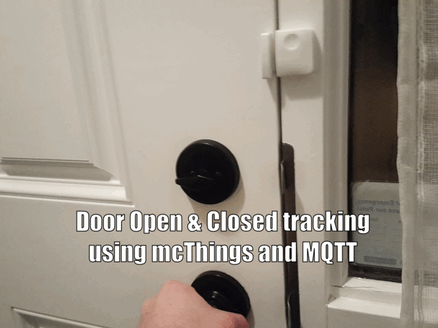 Wireless Iot Door Open Closed Sensor Hackster Io