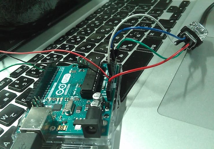 Neopixel LED Eyeball Controlled by Nunchuck - Hackster.io wii nunchuk wire diagram 