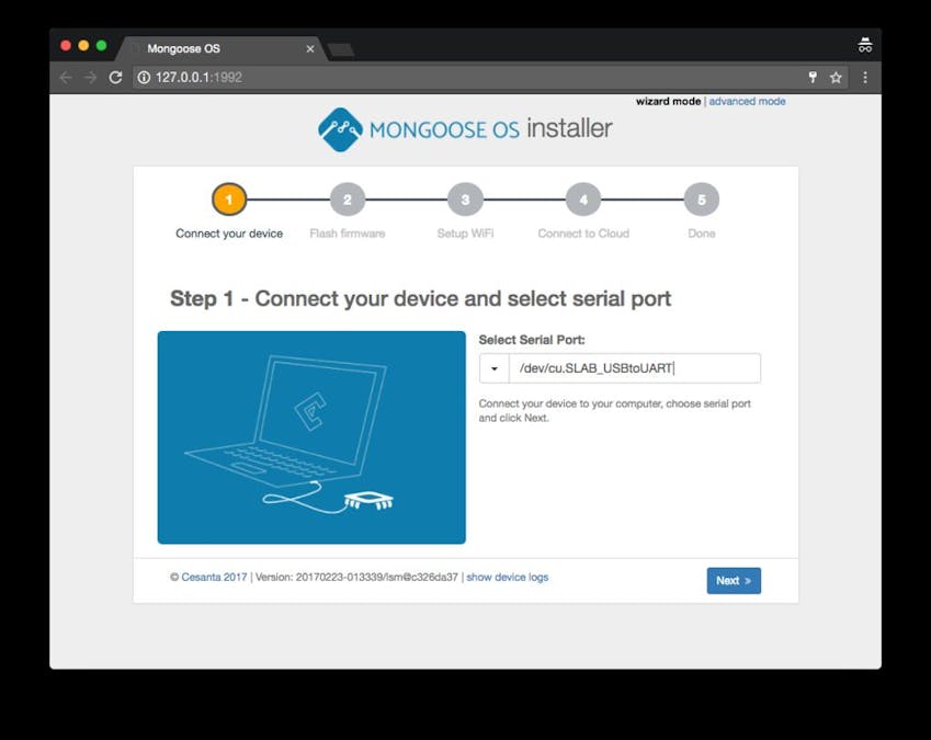 Internet Button On ESP8266 and AWS IoT Tutorial
