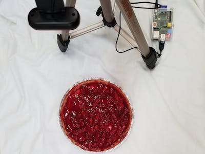 Calculate Pi with a Raspberry Pi and a Circular Cherry Pie