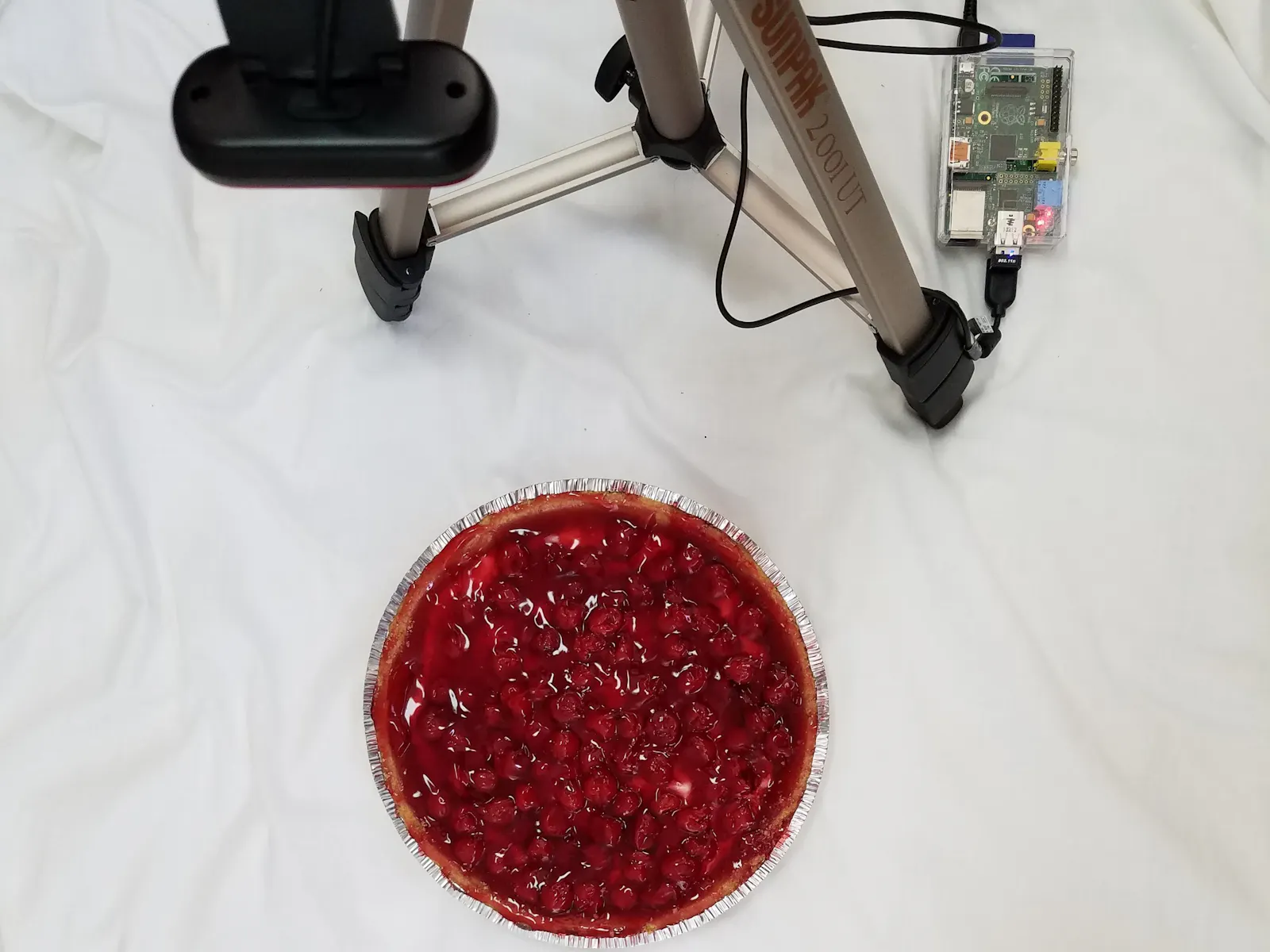 Calculate Pi with a Raspberry Pi and a Circular Cherry Pie - Hackster.io