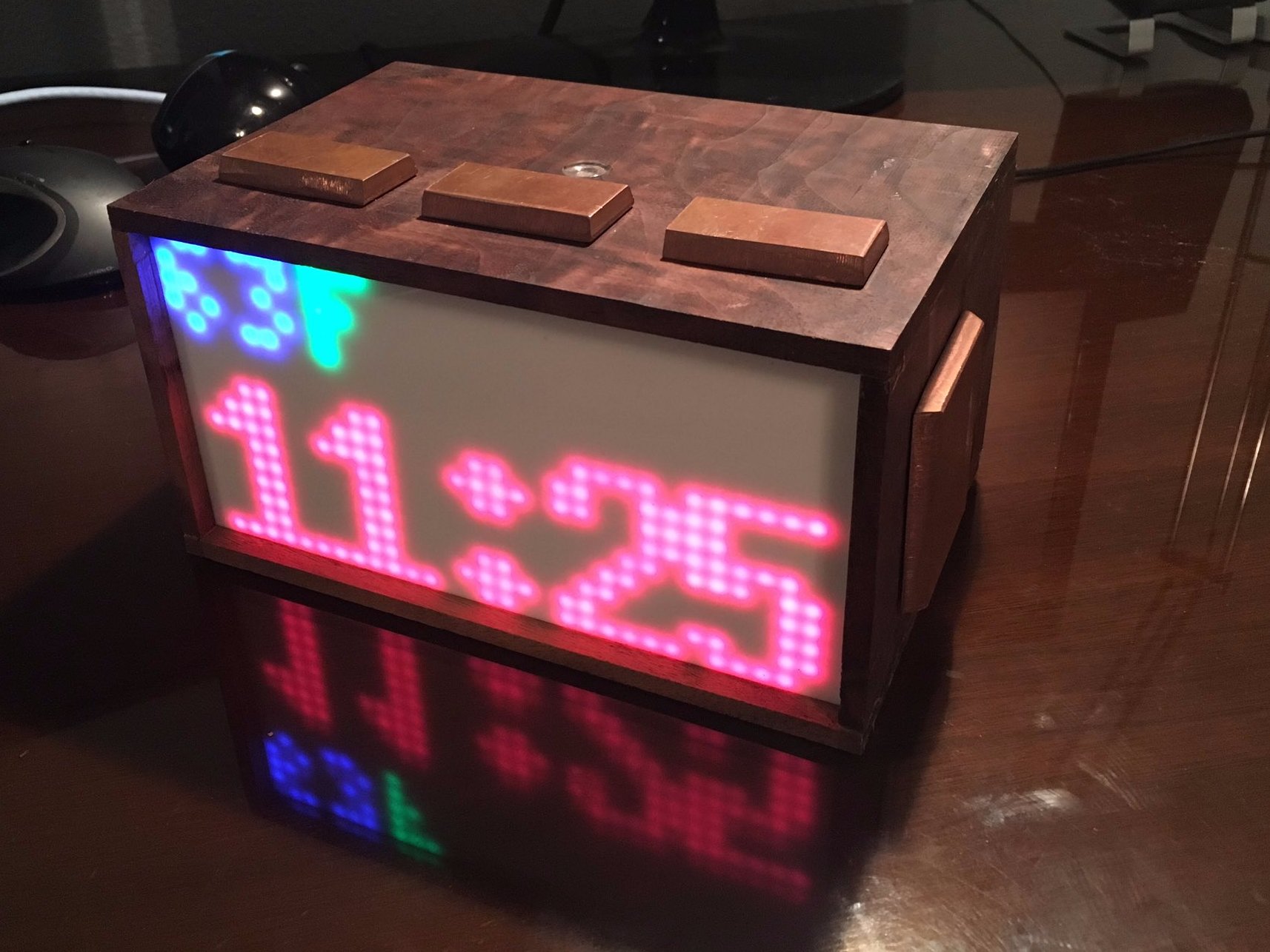 raspberry pi alarm clock touch screen