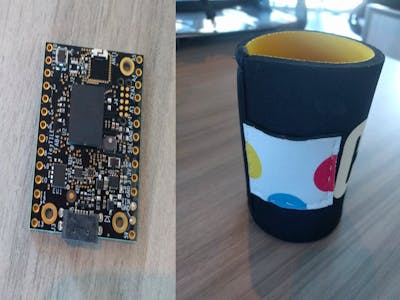 Connected Koozie with Intel tinyTILE and Octoblu