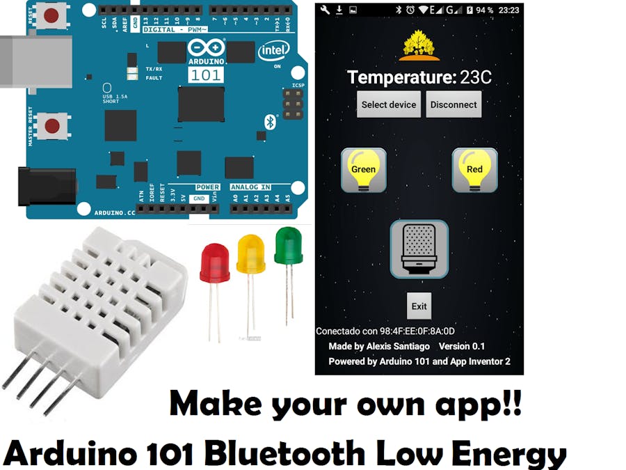 Arduino 101 BLE App