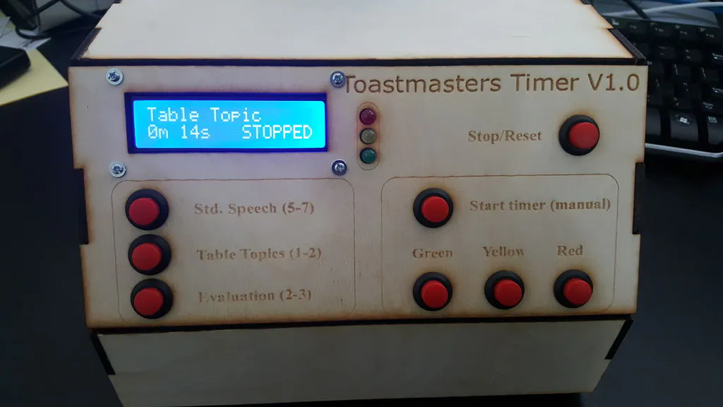 Toastmasters Timer - Hackster.io