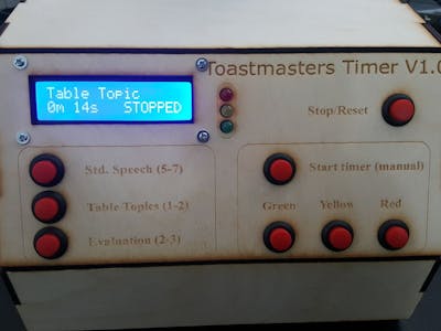 Toastmasters Timer