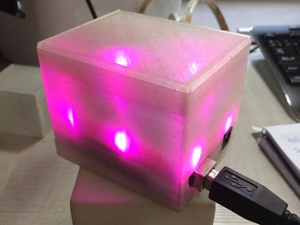 Motion Lamp with Arduino 101