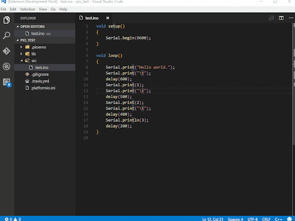 format code visual auto html studio Visual Hub PlatformIO Code Arduino for Project Studio format code visual auto html studio Visual Hub PlatformIO Code Arduino for Project Studio