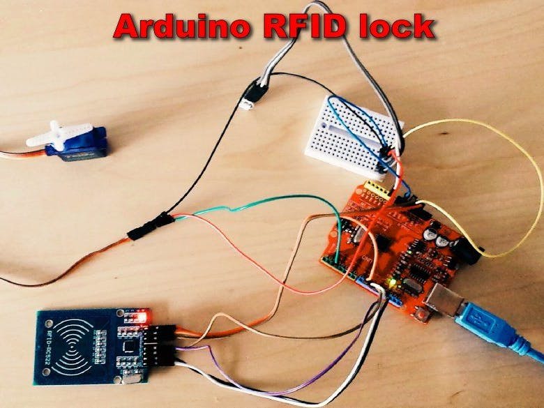 Arduino RFID Lock With RC522 - MIFARE Protocol 13.56 Mhz