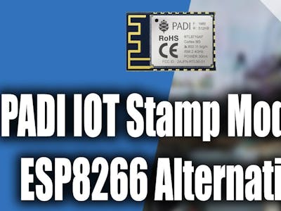  PADI IOT Stamp Module from Pine64 