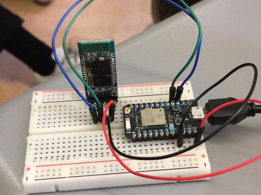 Collecting bluetooth device data with the HC05