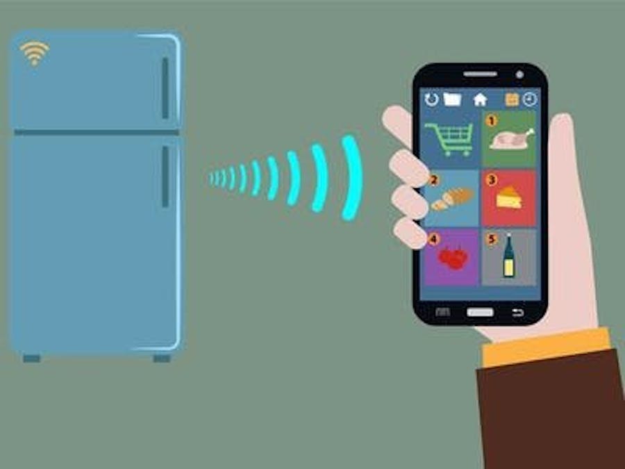 Secure Computer Vision & Voice Connected Fridge