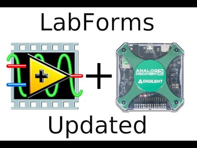 Analog Discovery 2 USB Oscilloscope + LabVIEW (2016 Update)