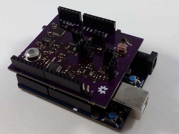 Biomed Shield For Arduino 101 Powered By Intel Arduino