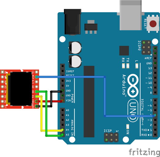 Micro OLED Display Test Using Visuino - Arduino Project Hub