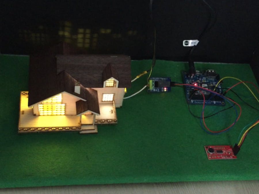 PHPoC Sound-Sensoring LED Light Control