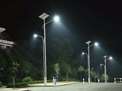 Smart Solar-powered Street Light