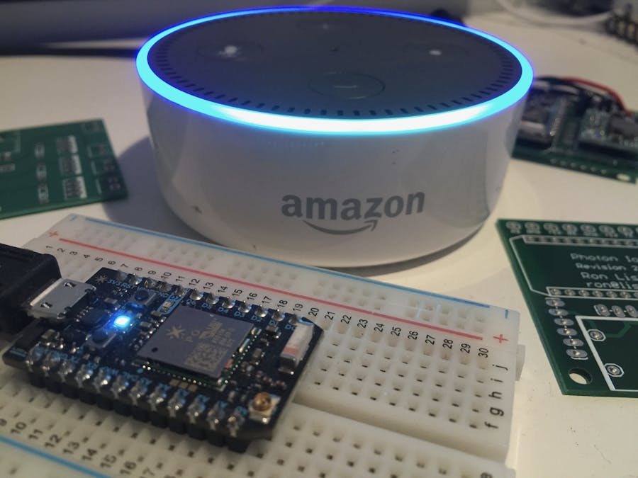Alexa Controlled Photon Project Without Alexa Coding