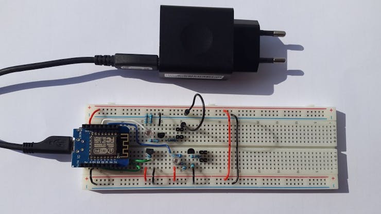 Powered by 5 V charger