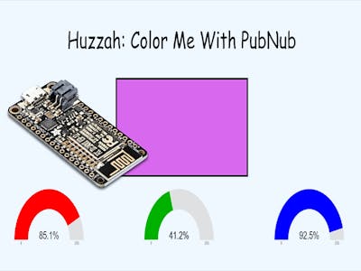 Huzzah! Color Me With PubNub!