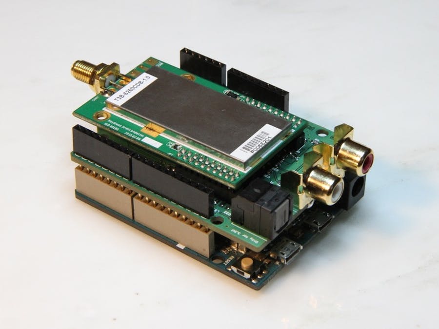 DABDUINO - DAB/DAB+/FM Arduino Shield
