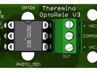 An opto-coupled Solid State Relay with MOSFET.