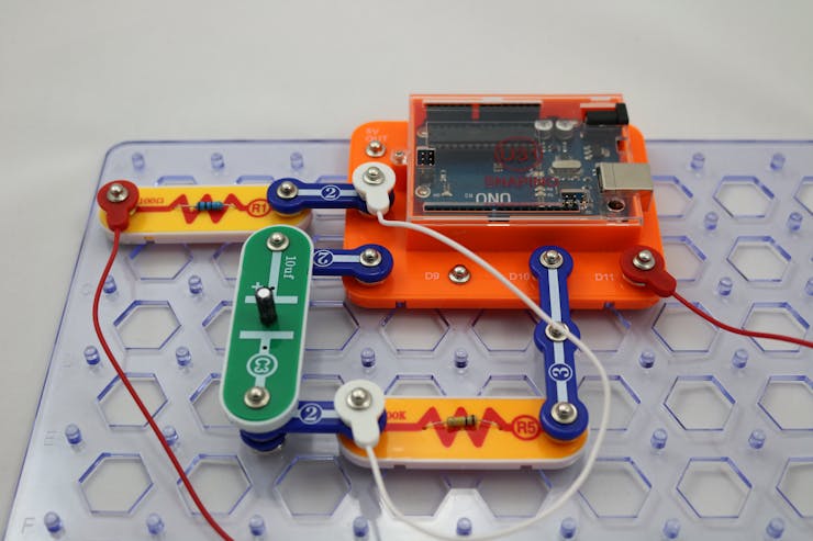 Snap Circuits® - Snapino Capacitance Meter - Hackster.io