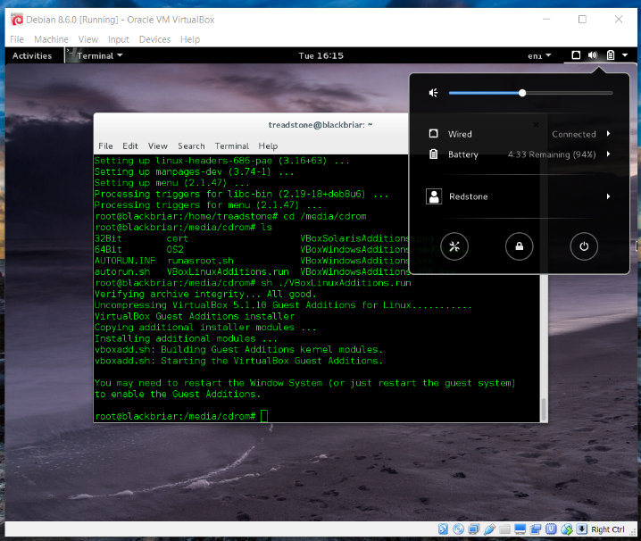 virtualmachine for linux