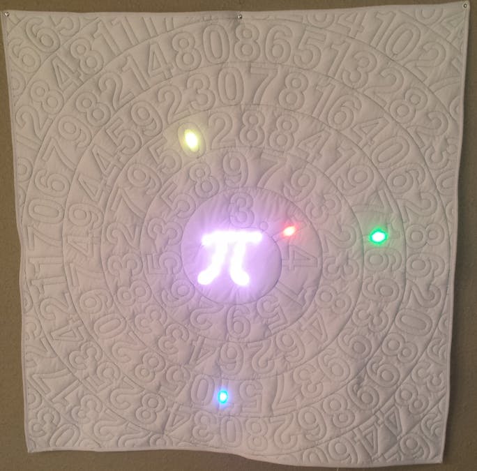 Pi Time - A Fabric Arduino Clock