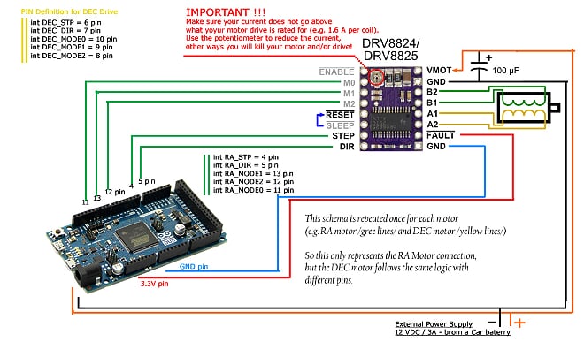 Arduino hot sale telescope goto