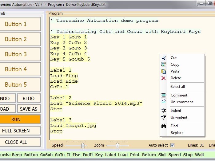 Theremino Automation Language