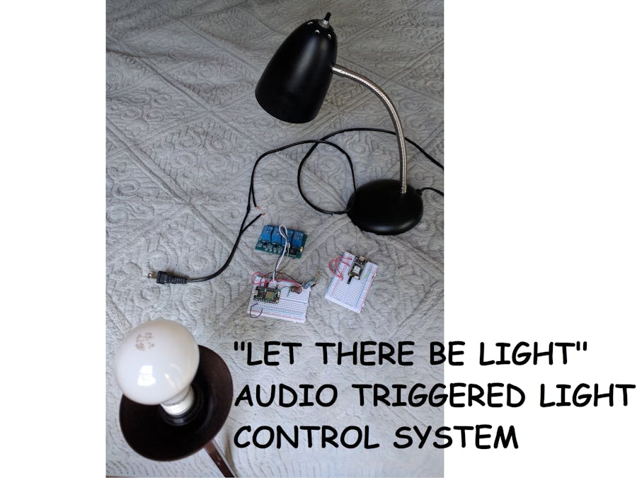 Let There Be Light! Voice Activated IOT Light Control System