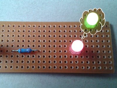 Blink 2 lead bi-coloured LED