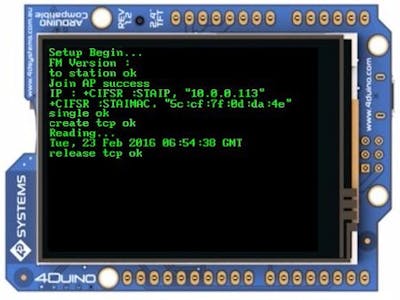 Time Stamp from Web Server