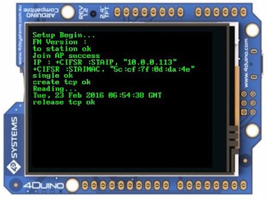 Time Stamp from Web Server