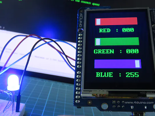 RGB LED Colour Control