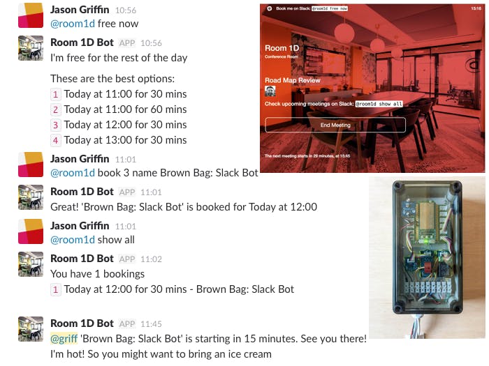 Smart Room Slack Bot