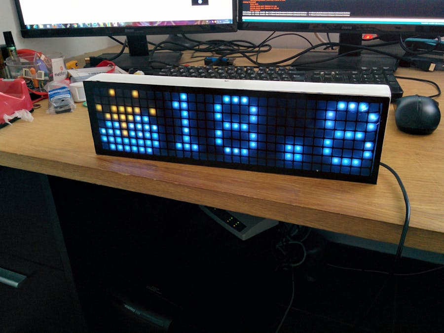 ESPMetric - Smart Matrix LEDs Screen